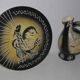 Decorative dish and pitcher signed "J P Tallon Vallauris"
