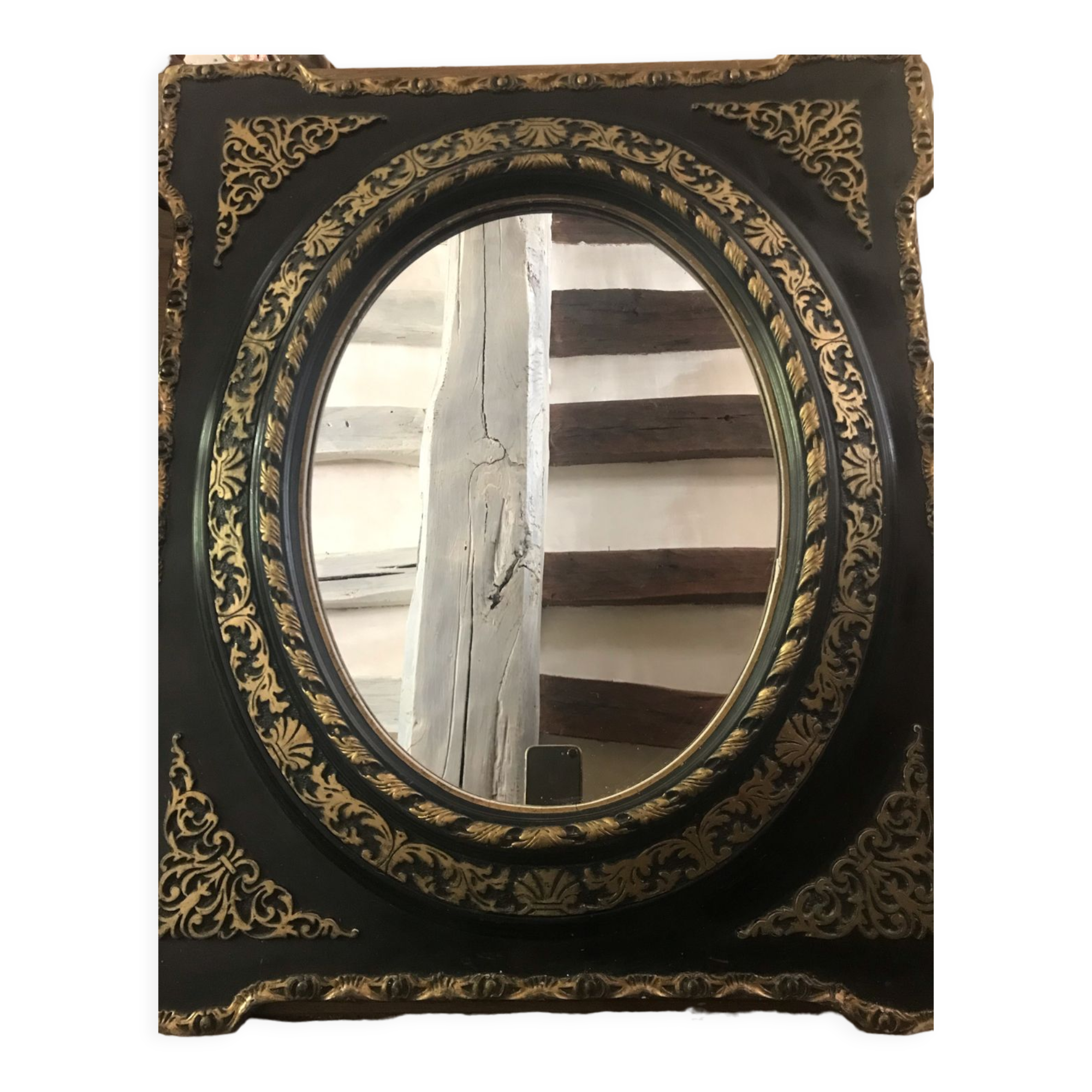 Napoleon III style mirror
