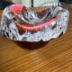 Ashtray cigar empty pocket pink vallauris