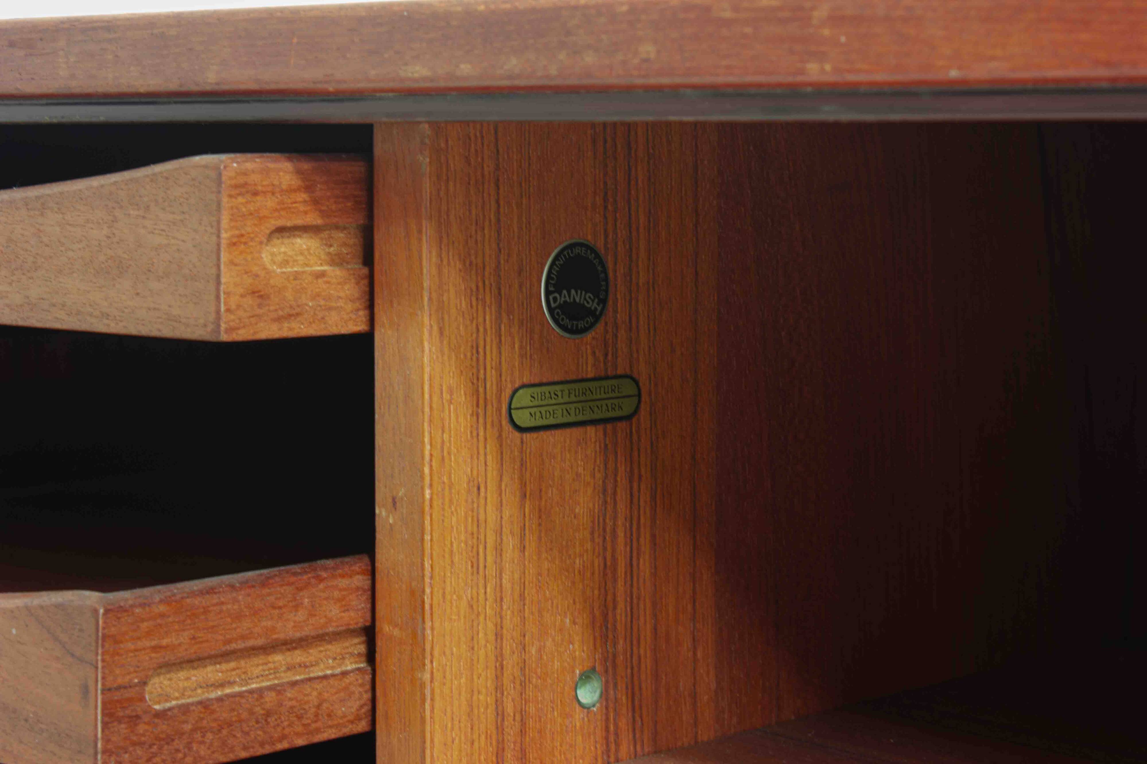 Rare sideboard OS 36 by Arne Vodder for Sibast Furniture, Denmark, 1950s