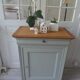 Beautifully crafted Louis Philippe style jam maker sublimated in verdigris, wooden top.