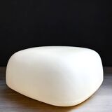 Lampe à pilules encastrée minimaliste en verre opalin blanc
