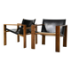 Set de 2 Fauteuils « Laser » par Tarcisio Colzani pour Mobil Girgi, 1970
