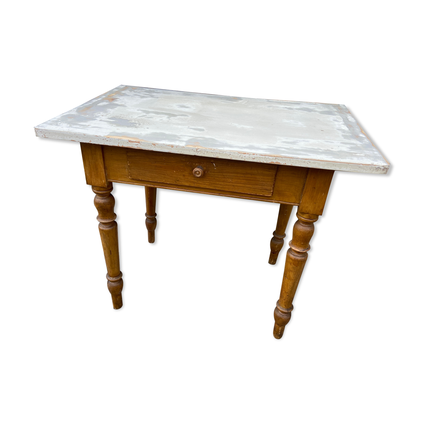 small farmhouse table shabby chic fir 1920s