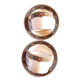 2 art deco cups from limoges