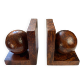 Pair of bookends, sphere, Art Deco