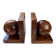 Pair of bookends, sphere, Art Deco