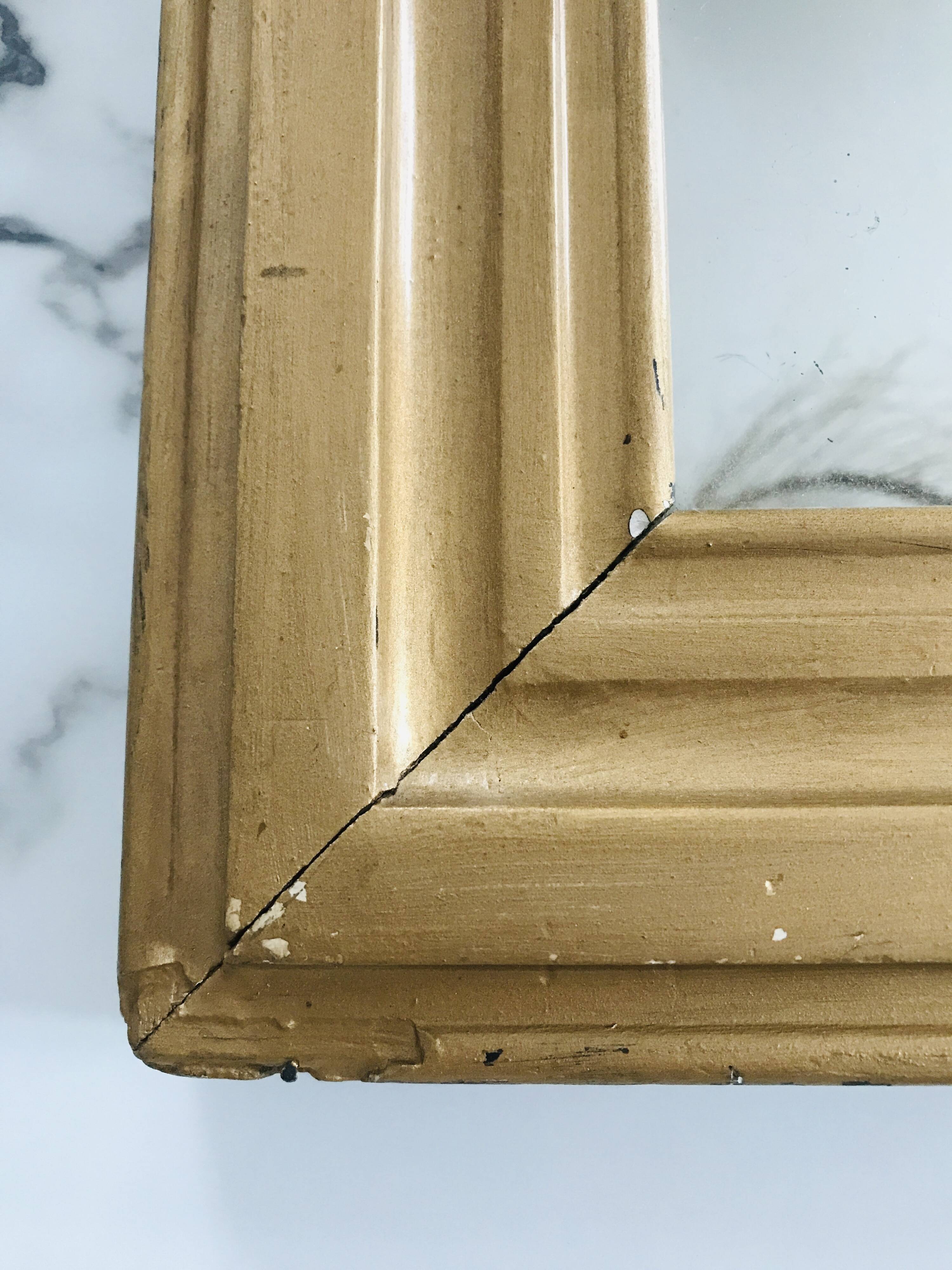 Antique mirror in Louis Philippe style