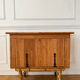 Meuble bar en rotin vintage