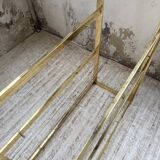 Brass shelf 1970 Belgo Chrom regency