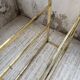 Brass shelf 1970 Belgo Chrom regency