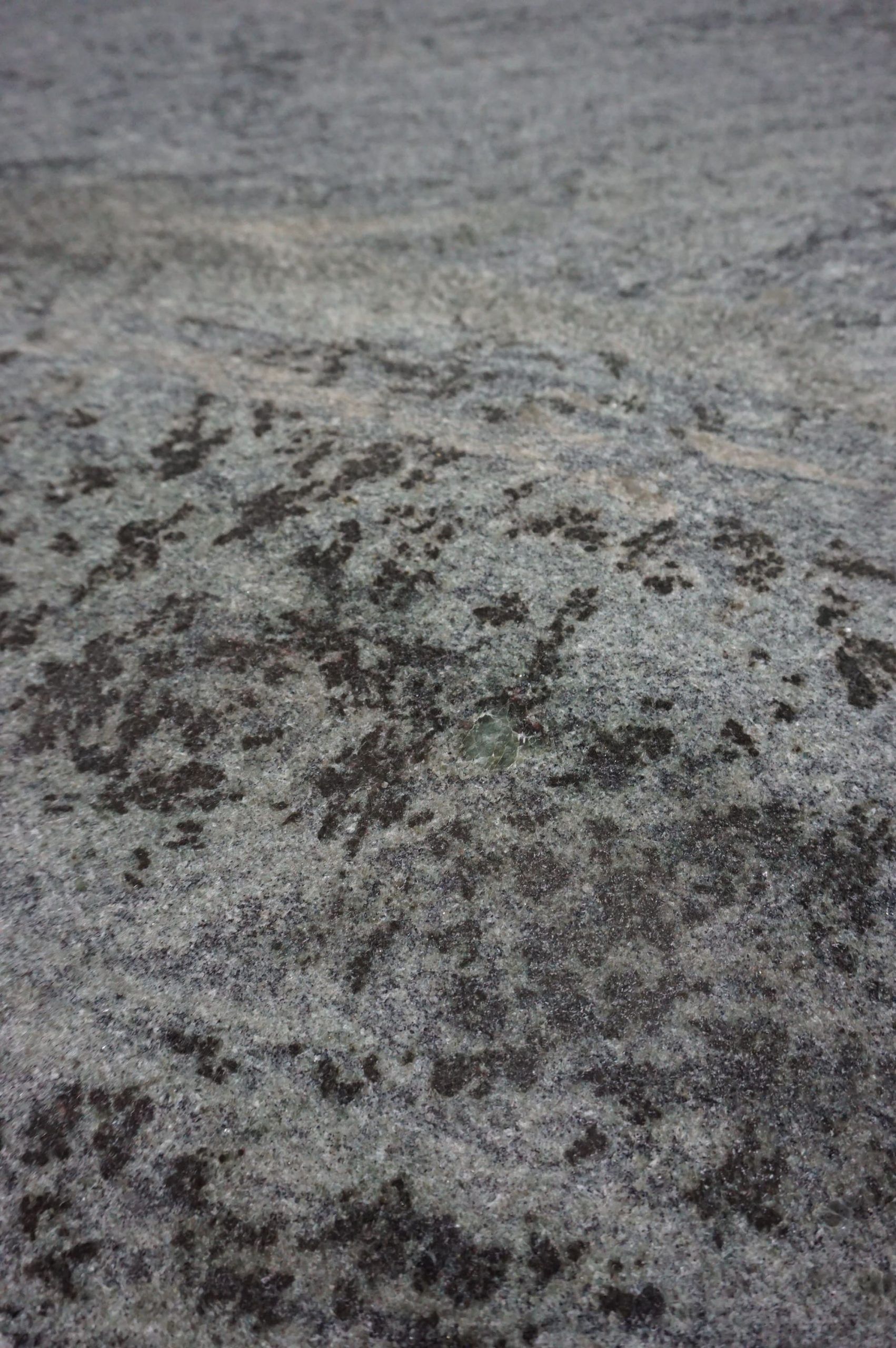 Modern mid-century granite coffee table