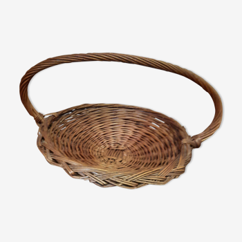 Vintage wicker basket