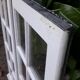 Oak window H96,8xL80,5cm old small tiles