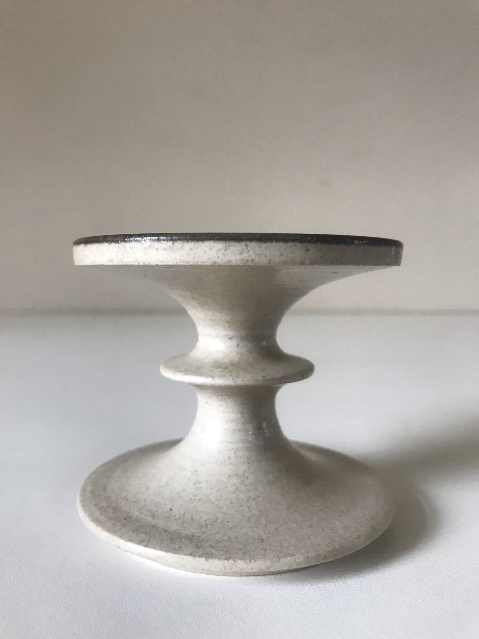 Vintage Ceramic Bougeoir Annees 60