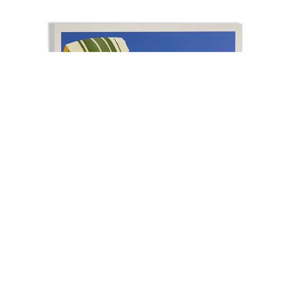 Affiche Razzia originale Monte Carlo country club signé par l'artiste - On linen