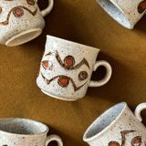 Vintage coffee cups