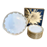 Plates and dessert dish