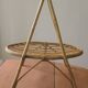 Hand-crafted mid century magazine rack in bamboo, 1960s