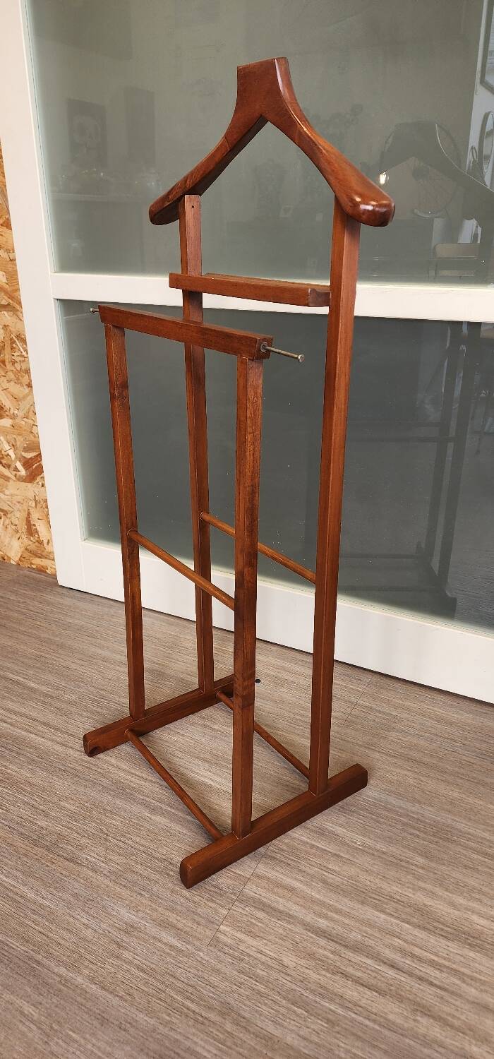 Double valet in solid wood, vintage