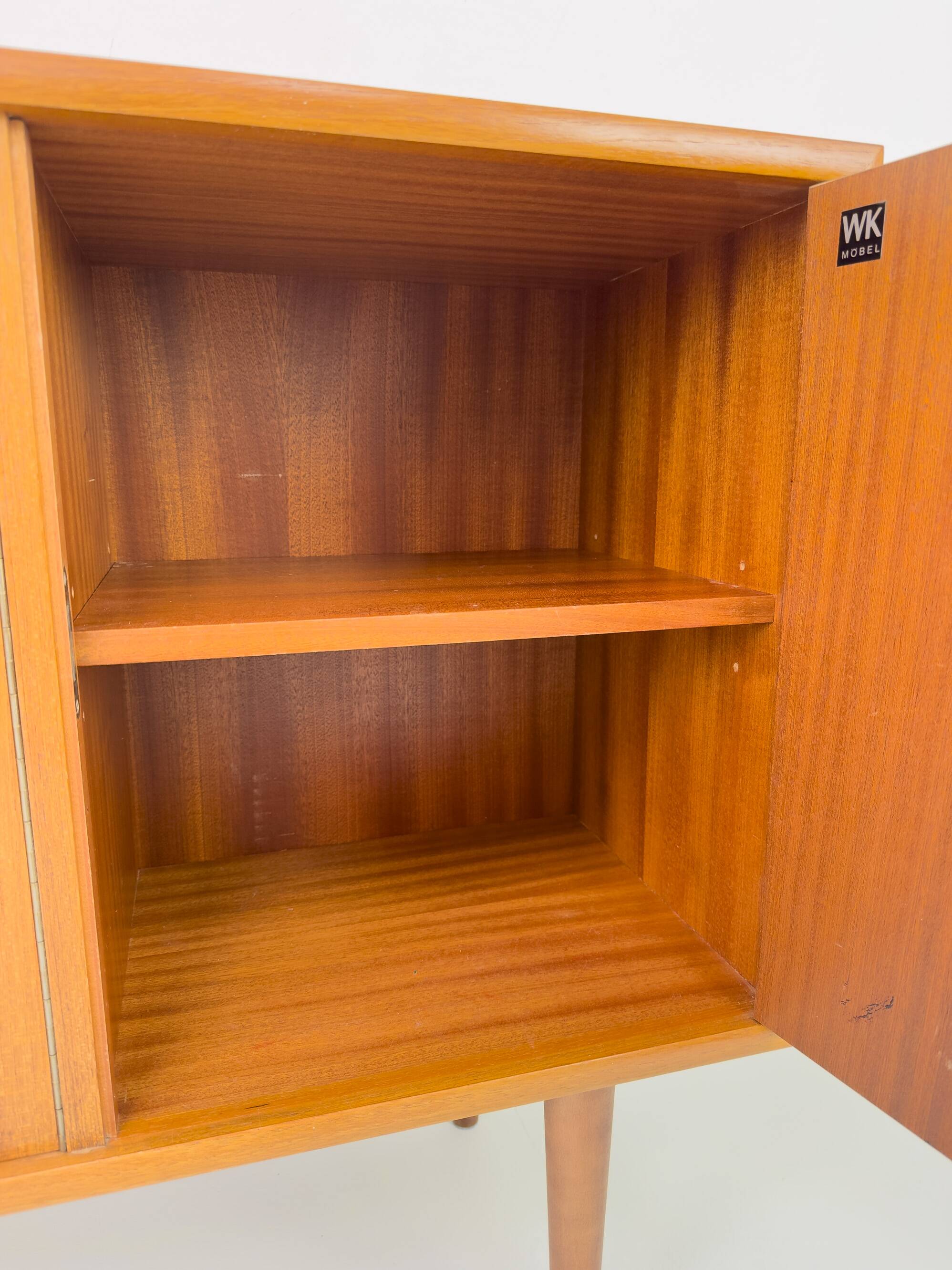 Mid Century Teak Sideboard by WK Möbel, 1960s