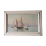 Toile marine ancienne