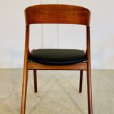 Chaises à manger vintage danoises par Kai Kristiansen pour Schou Andersens MøbelFabrik