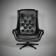 Design Scandinavian Leather Armchair / Lounge Chair by Peem, 1970´s.