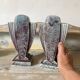 Pair of Art Deco vases in glazed ceramic