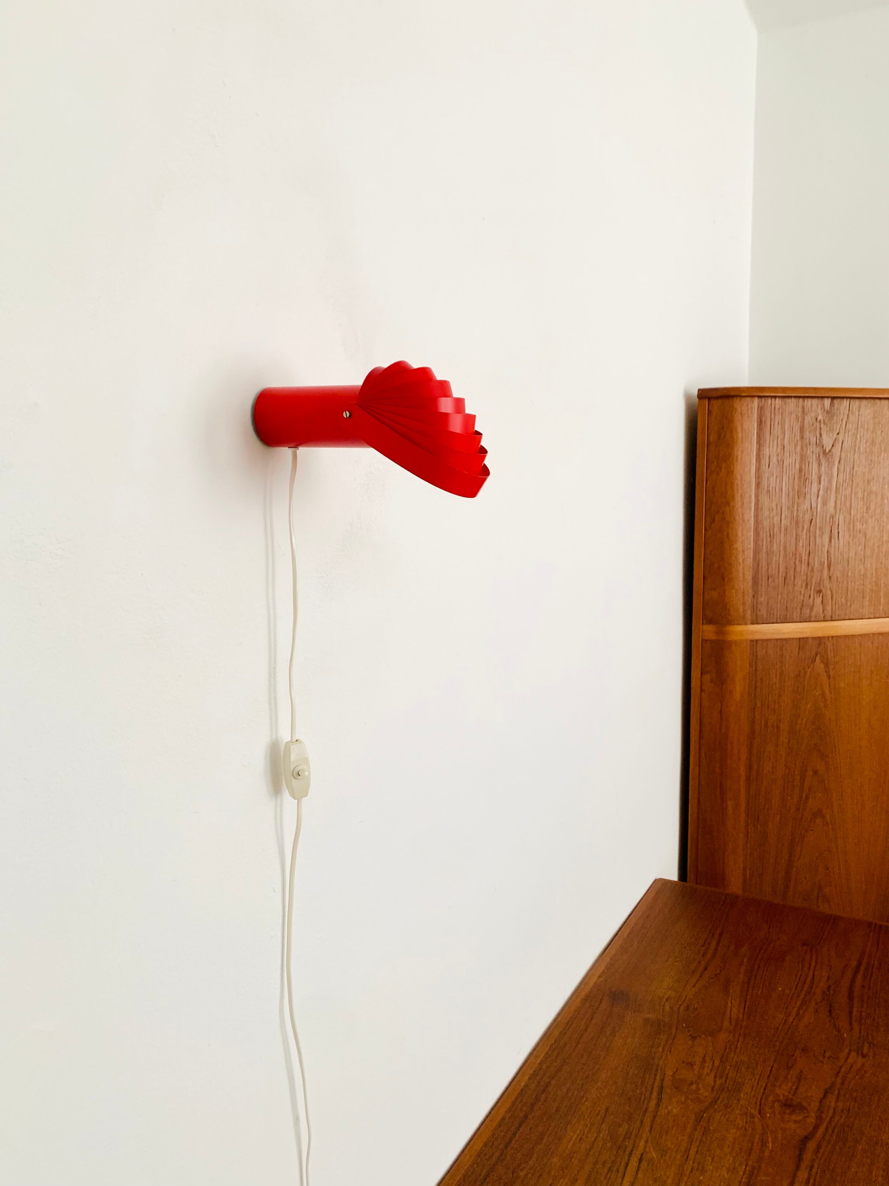 Metal Wall Lamp by E.R. Nele for Temde