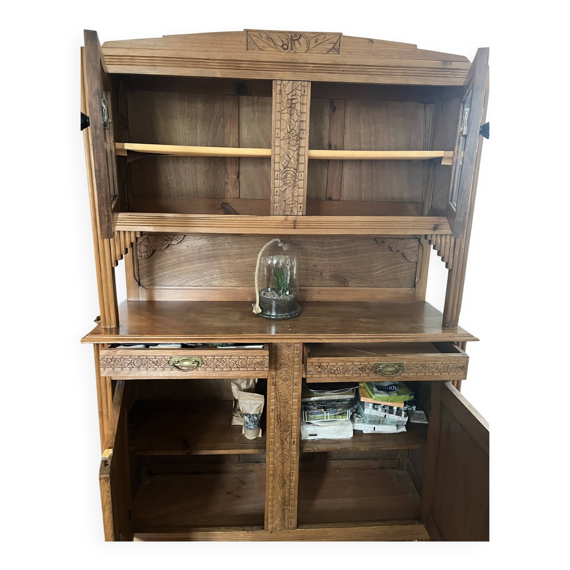 Art Deco two-part buffet