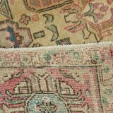 1970s 245 cm x 340 cm beige wool carpet