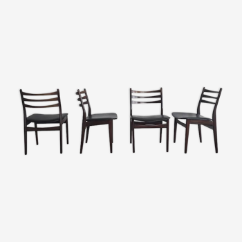 Set of four dining room chairs made by 1950s Topform