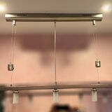 Barette chandelier with adjustable height