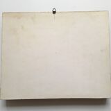 Vintage blue morpho butterfly frame