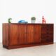 Enfilade en palissandre, design danois, années 1970, designer : Kai Winding