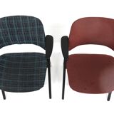 Set of 2 Scandinavian chairs, "562-026", Bengt Ruda, Nordiska Kompaniet, Sweden, 1950