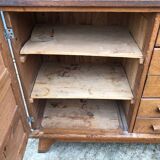 Buffet vintage René Gabriel en chêne