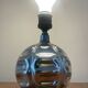 Mercury glass lamp base from the 1950s
