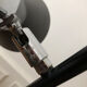 Lampadaire allemand en chrome 1970 3 lampes