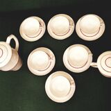 Service à café en porcelaine