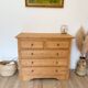 Commode en pin massif - esprit campagne chic