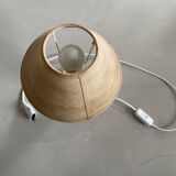 Table lamp in turned wood