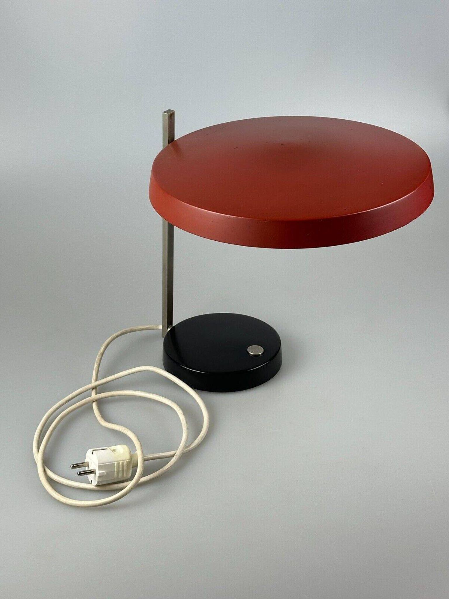 60s 70s table lamp desk lamp by Heinz Pfänder for Hillebrand