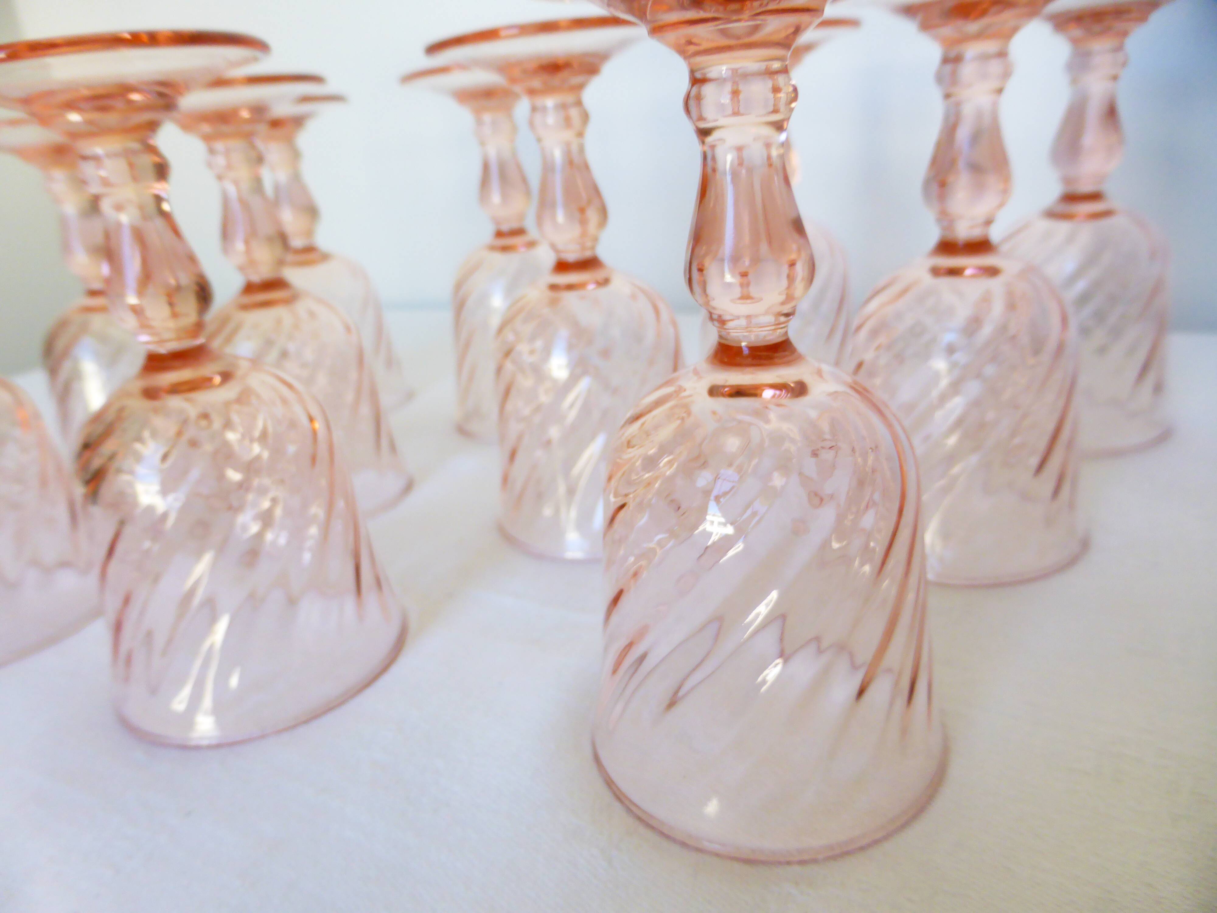 12 Arcoroc Rosaline 2106180 liqueur glasses