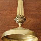 Empire gilded bronze candlestick, 19th century