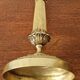 Empire gilded bronze candlestick, 19th century