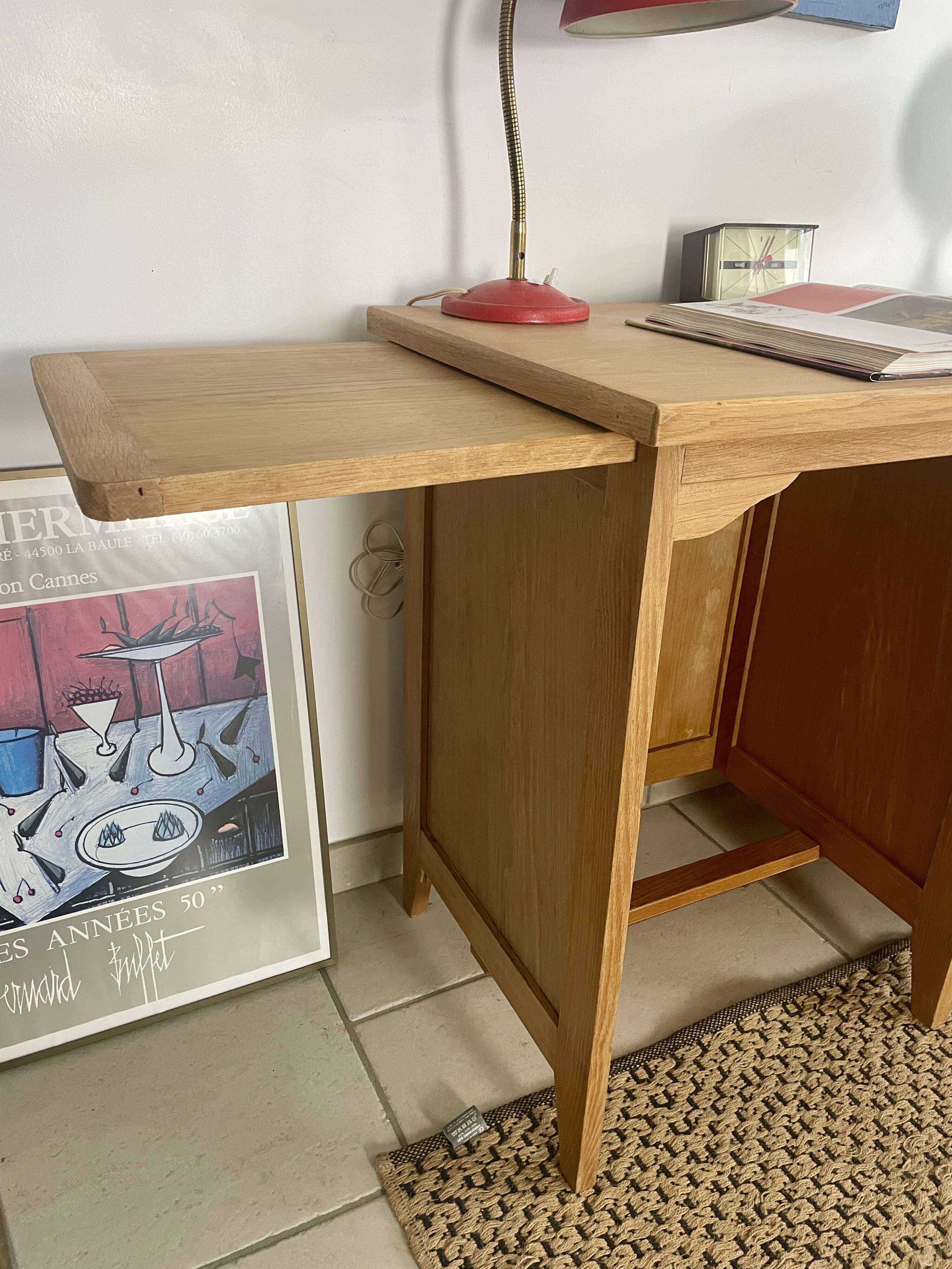 Wooden desk from the 40s/50s