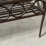 Wrought iron garden trolley