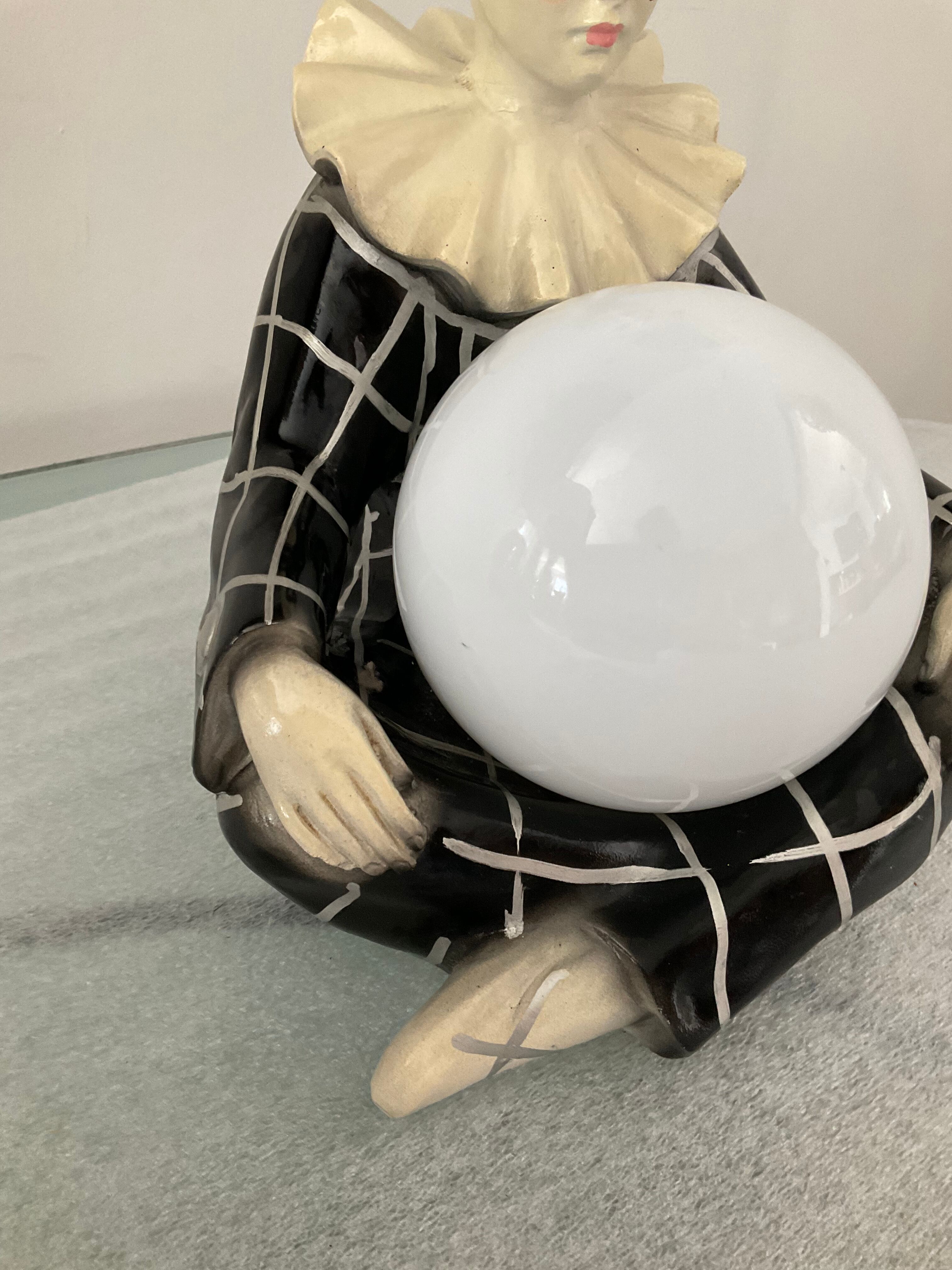 Vintage Pierrot lamp from the 50s and 60s